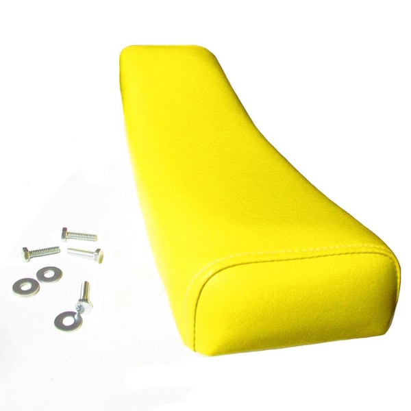 Aftermarket Backrest Vinyl Yellow Fits John Deere 60 70 520 630 820 A 720 530 50 730 620 830 AR21966R-6 - main